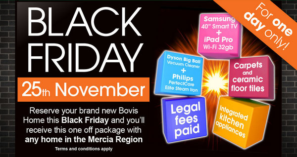 Black Friday offer - For one day only...!